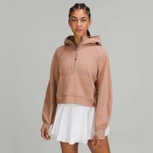LULULEMON SCUBA HALF ZIP PINK CLAY